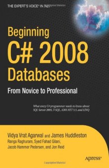 Beginning c 2008 databases from novice to professiona