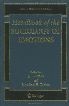 Handbook of the Sociology of Emotions 