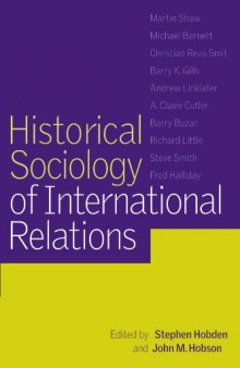 Historical Sociology of International Relations  