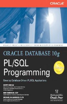 Oracle Database 10g PL SQL Programming(1008)