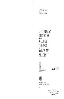 Algebraic Methods in the Gobal Theory of Complex Spaces