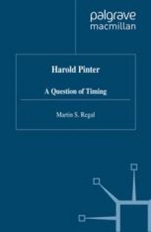 Harold Pinter: A Question of Timing
