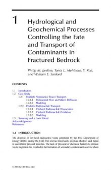 Geochemical and Hydrological Reactivity of Heavy Metals in Soils