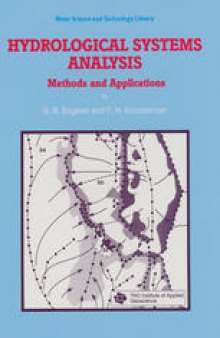 Hydrological Systems Analysis: Methods and Applications