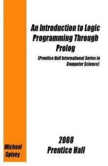 An Introduction to Logic Programming Through Prolog