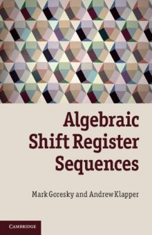 Algebraic shift register sequences