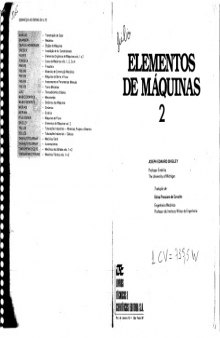Elementos de Máquinas, V.2, 3rd ed