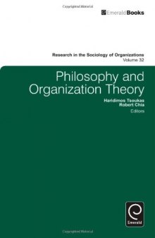 Philosophy & Organization Theory  