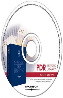 Physicians' Desk Reference Electronic Library PDR Release 2009.1A