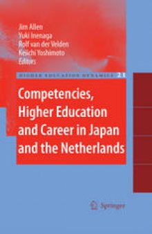 Competencies, Higher Education and Career in Japan and the Netherlands