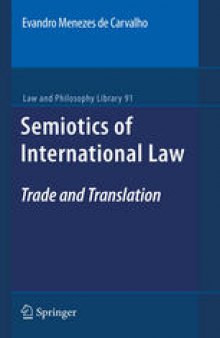 Semiotics of International Law: Trade and Translation