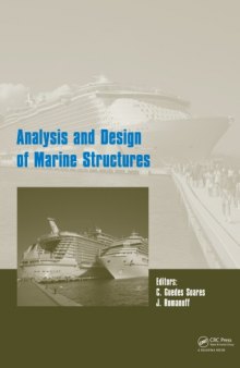 Analysis and design of marine structures