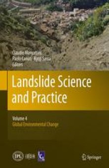 Landslide Science and Practice: Volume 4: Global Environmental Change