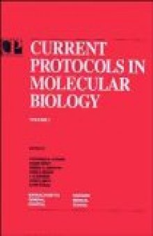 Current Protocols in Molecular Biology (1988 - 2003)