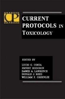 Current Protocols in Toxicology