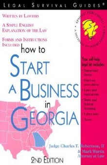 How to Start a Business in Georgia: With Forms