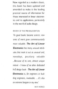 The art of linear electronics