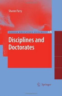 Disciplines and Doctorates (Higher Education Dynamics)