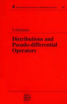 Distributions and pseudo-differential operators