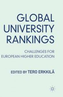 Global University Rankings: Challenges for European Higher Education