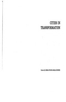 Cities in Transformation: Class, Capital, and the State (Urban Affairs Annual Reviews)