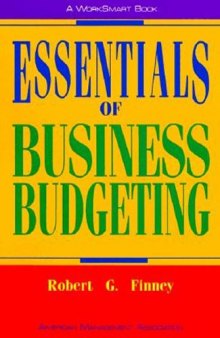 Essentials of Business Budgeting (Worksmart Series)