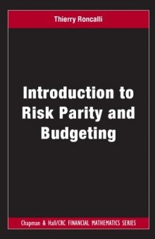 Introduction to Risk Parity and Budgeting