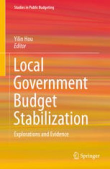 Local Government Budget Stabilization: Explorations and Evidence