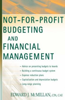 Not-for-Profit Budgeting and Financial Management