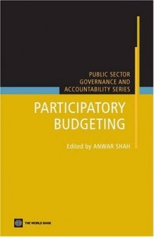 Participatory Budgeting (Public Sector Governance)