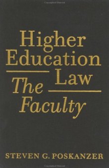 Higher Education Law: The Faculty