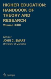 Higher Education: Handbook of Theory and Research: Volume 23