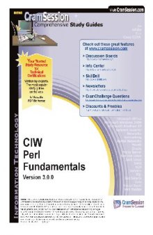 CIW 1D0-437 - Perl Fundamentals