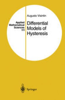 Differential Models of Hysteresis