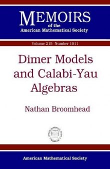 Dimer models and Calabi-Yau algebras