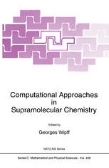 Computational Approaches in Supramolecular Chemistry