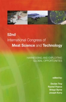 52<sup>nd</sup> International Congress of Meat Science and Technology: Harnessing and exploiting global opportunities