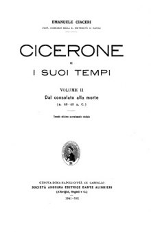 Cicerone e i suoi tempi (2) 