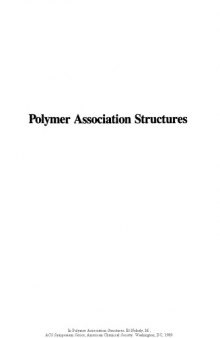 Polymer Association Structures. Microemulsions and Liquid Crystals