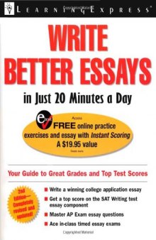 Write better essays in just 20 minutes a day