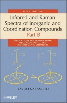 Infrared and Raman Spectra of Inorganic and Coordination Compounds, Part B, Applications in Coordination, Organometallic, and Bioinorganic Chemistry