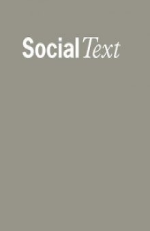 Surveillance (A Special Issue of Social Text)