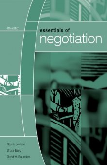 Essentials of negotiation