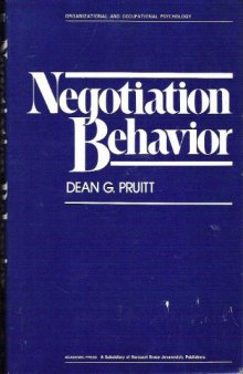 Negotiation Behavior