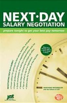Next-day salary negotiation : prepare tonight to get your best pay tomorrow