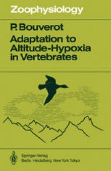 Adaptation to Altitude-Hypoxia in Vertebrates