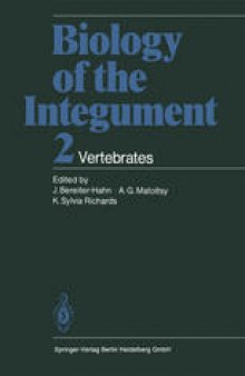 Biology of the Integument: 2 Vertebrates