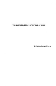Extrasensory Potential of the Mind
