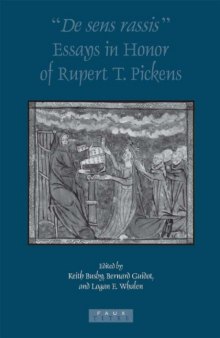 De sens rassis : essays in honor of Rupert T. Pickens