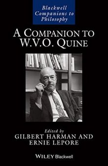 A Companion to W. V. O. Quine